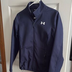 Under Armour Navy Blue Full-Zip Jacket